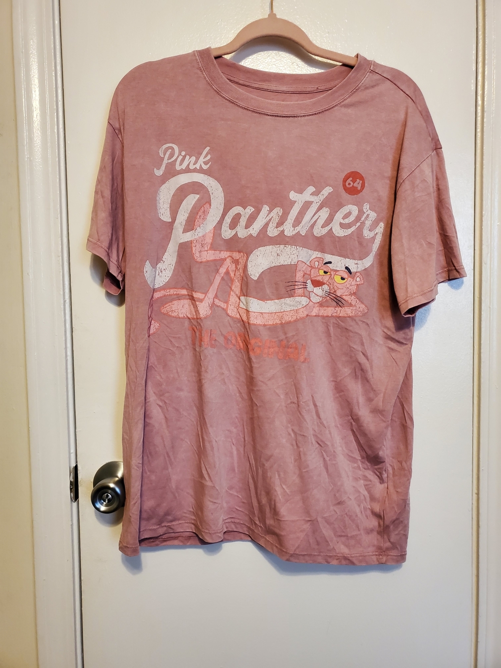 Pink Panther Graphic Tee - Pink